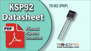 ksp92 datasheet pinout equivalent specification application npn transistor