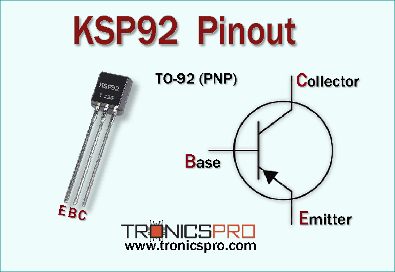 ksp92 pinout datasheet equivalent specification application npn transistor